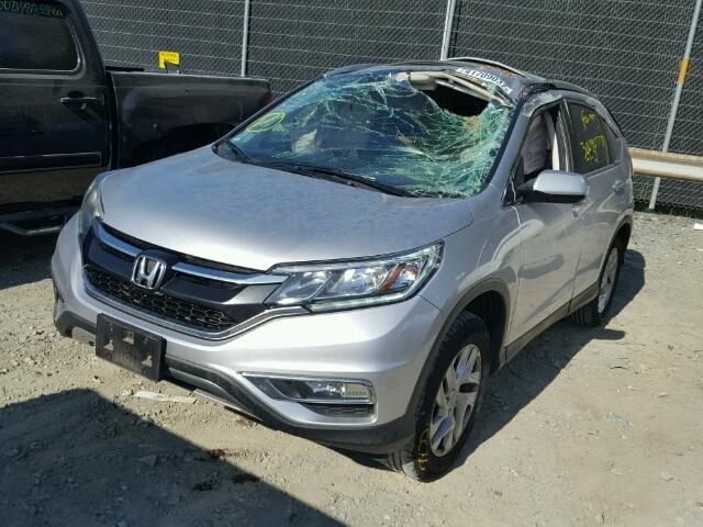 2HKRM3H72FH550519 - 2015 HONDA CR-V SILVER photo 2