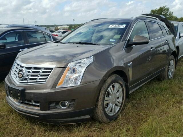 3GYFNBE3XFS613085 - 2015 CADILLAC SRX LUXURY BROWN photo 2