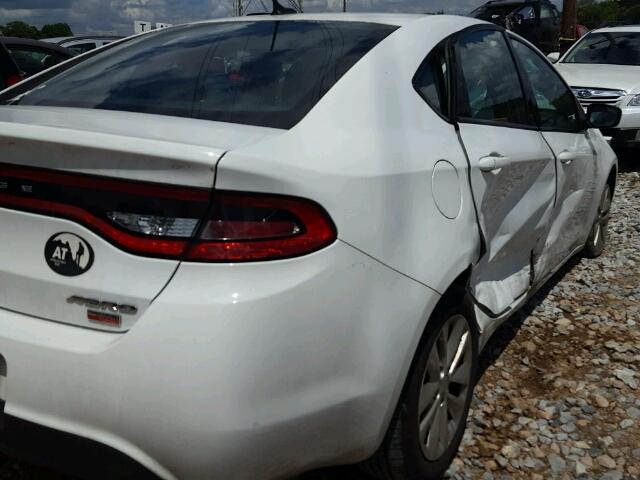 1C3CDFDH4FD181226 - 2015 DODGE DART SE AE WHITE photo 9