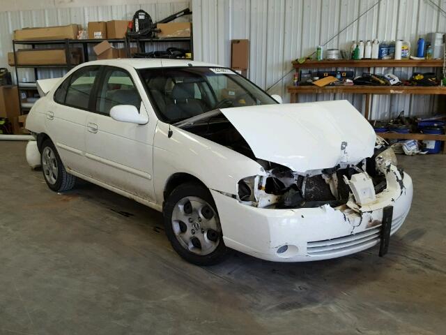 3N1CB51D84L904440 - 2004 NISSAN SENTRA 1.8 WHITE photo 1