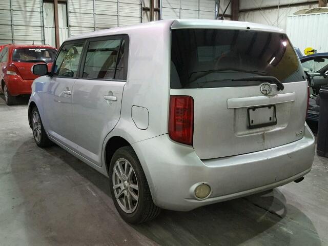 JTLKE50E191073585 - 2009 TOYOTA SCION XB 银色 照片 3