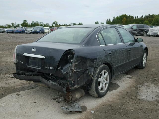 1N4AL11E26C212469 - 2006 NISSAN ALTIMA BLACK photo 4