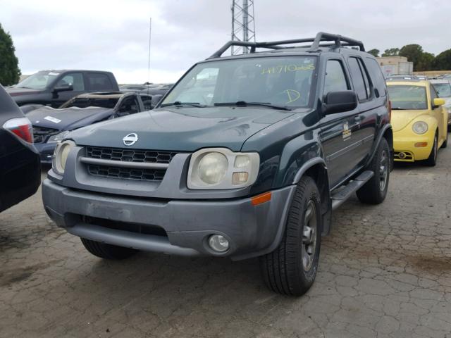 5N1MD28Y42C579521 - 2002 NISSAN XTERRA SE GREEN photo 2