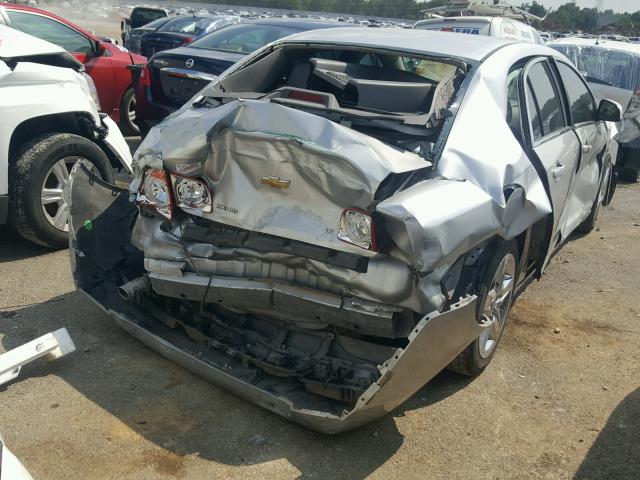 1G1ZH57BX94113330 - 2009 CHEVROLET MALIBU 1LT SILVER photo 4