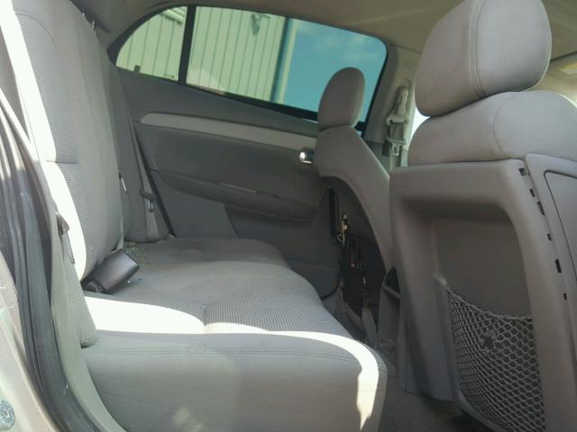 1G1ZH57BX94113330 - 2009 CHEVROLET MALIBU 1LT SILVER photo 6