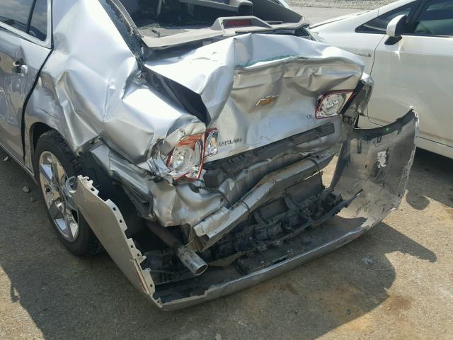 1G1ZH57BX94113330 - 2009 CHEVROLET MALIBU 1LT SILVER photo 9