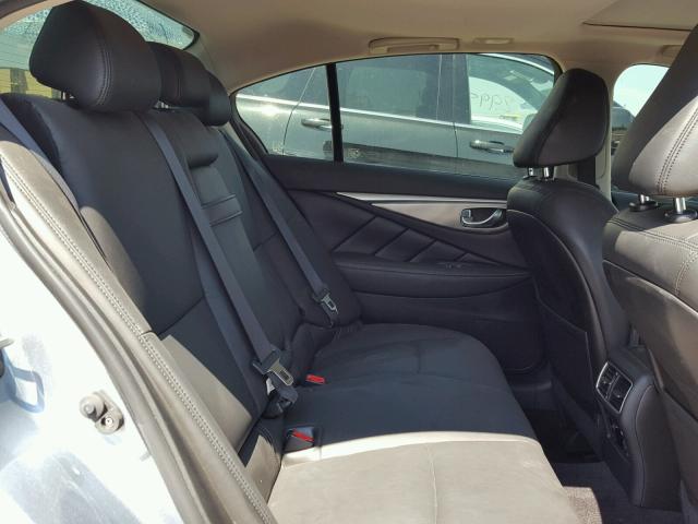 JN1BV7AP1FM345721 - 2015 INFINITI Q50 BASE Azul foto 6