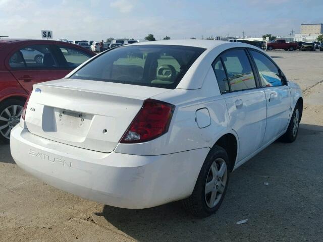 1G8AJ55F27Z116232 - 2007 SATURN ION LEVEL WHITE photo 4