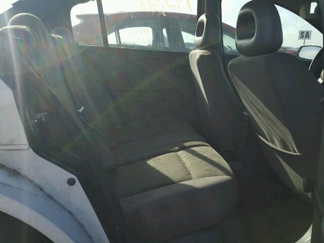 1G8AJ55F27Z116232 - 2007 SATURN ION LEVEL WHITE photo 6