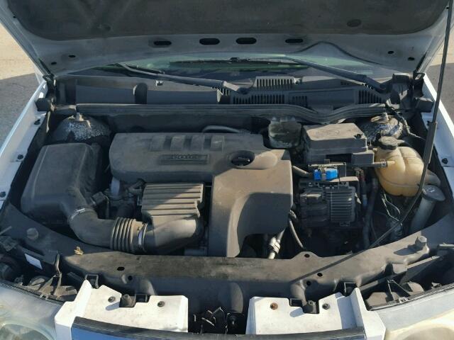 1G8AJ55F27Z116232 - 2007 SATURN ION LEVEL WHITE photo 7