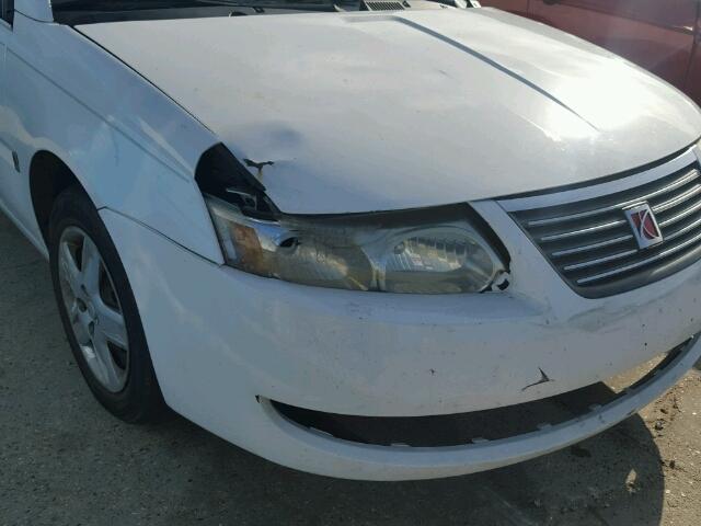 1G8AJ55F27Z116232 - 2007 SATURN ION LEVEL WHITE photo 9