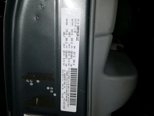 1A8HW58P99F713062 - 2009 CHRYSLER ASPEN LIMI 灰色 照片 10