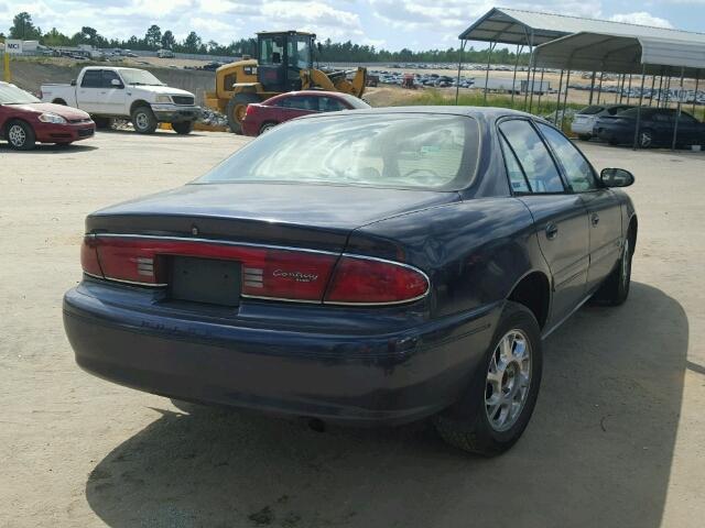 2G4WS52J0Y1134784 - 2000 BUICK CENTURY BLUE photo 4