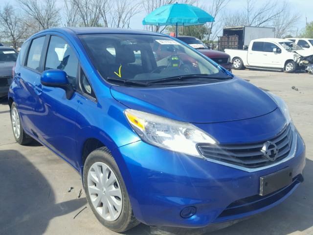 3N1CE2CP3EL412722 - 2014 NISSAN VERSA NOTE BLUE photo 1