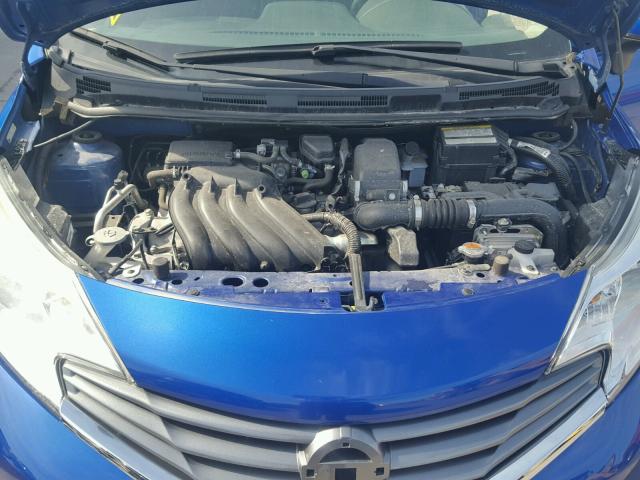 3N1CE2CP3EL412722 - 2014 NISSAN VERSA NOTE BLUE photo 7