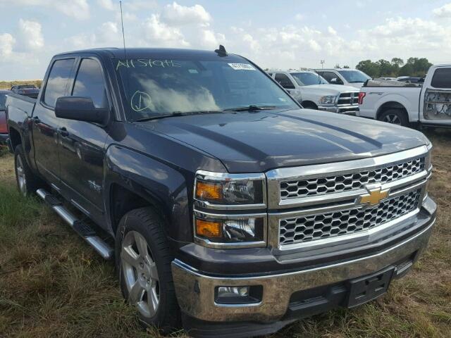 3GCPCREC8FG473775 - 2015 CHEVROLET SILVERADO BLACK photo 1