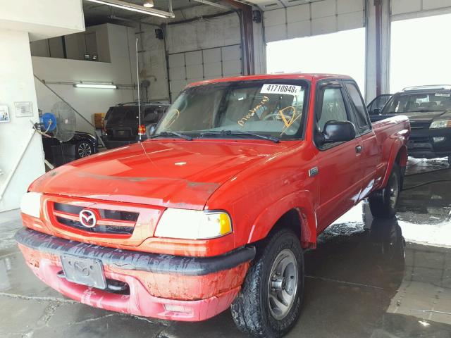 4F4ZR17U41TM22310 - 2001 MAZDA B3000 CAB RED photo 2