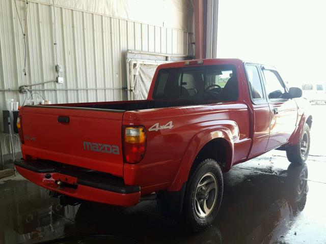 4F4ZR17U41TM22310 - 2001 MAZDA B3000 CAB RED photo 4