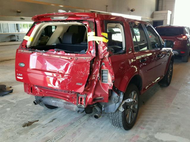 SALFR2BG5EH416276 - 2014 LAND ROVER LR2 HSE RED photo 4