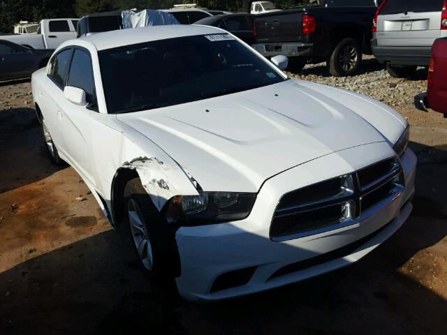 2C3CDXBG1CH262716 - 2012 DODGE CHARGER SE WHITE photo 1