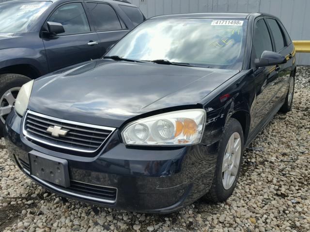 1G1ZT61876F264224 - 2006 CHEVROLET MALIBU MAX 黑色 照片 2
