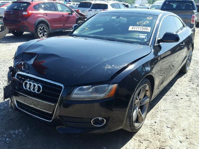 WAUDK78TX9A029044 - 2009 AUDI A5 QUATTRO BLACK photo 2