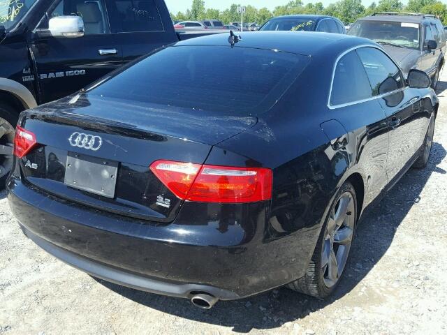 WAUDK78TX9A029044 - 2009 AUDI A5 QUATTRO BLACK photo 4