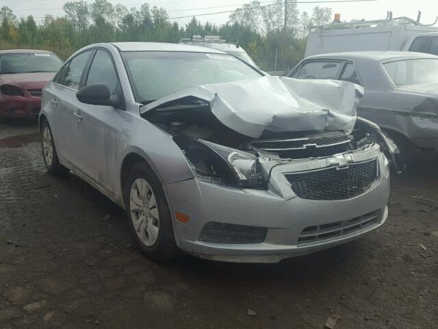 1G1PC5SH3C7117288 - 2012 CHEVROLET CRUZE LS SILVER photo 1