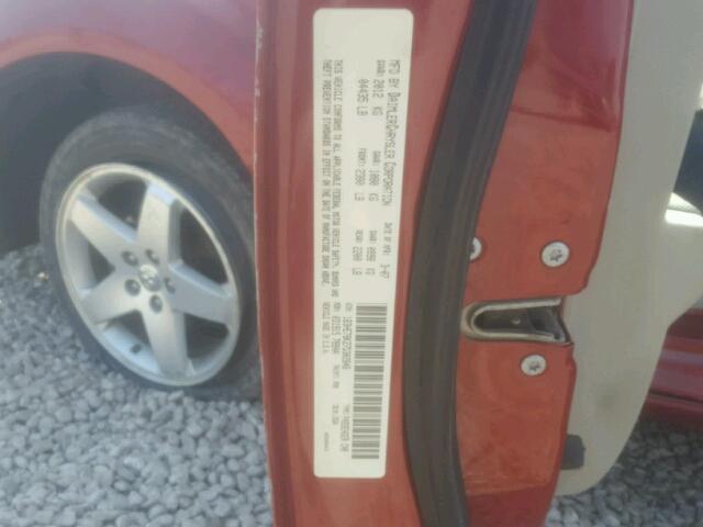 1B3HE78K27D302848 - 2007 DODGE CALIBER R/ RED photo 10