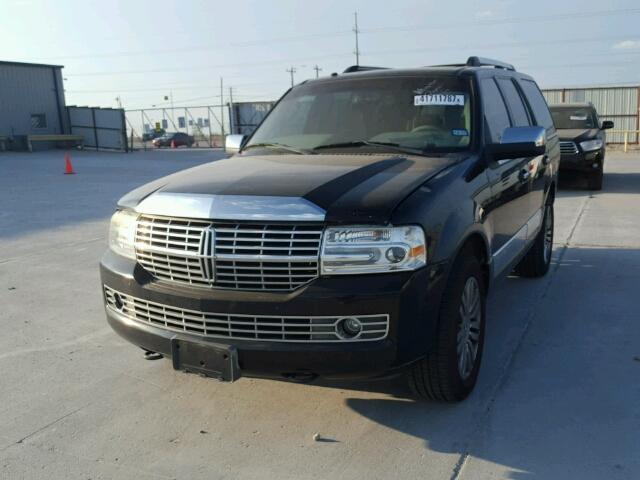 5LMFU27518LJ02986 - 2008 LINCOLN NAVIGATOR BLACK photo 2