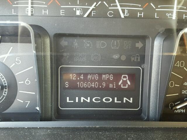 5LMFU27518LJ02986 - 2008 LINCOLN NAVIGATOR BLACK photo 8