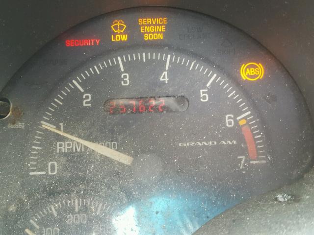 1G2NF52E7YC530250 - 2000 PONTIAC GRAND AM S მწვანე ფოტო 8