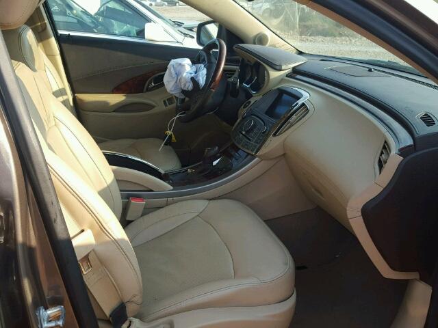 1G4GJ5E33CF183130 - 2012 BUICK LACROSSE T GRAY photo 5