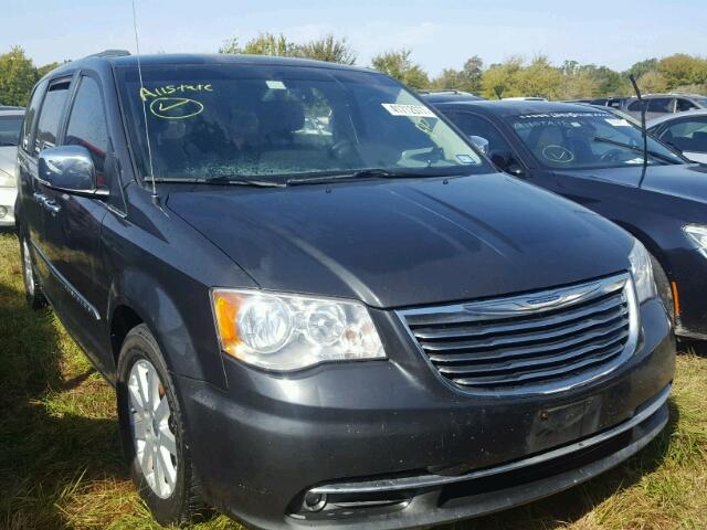 2C4RC1CG2CR307547 - 2012 CHRYSLER TOWN & COU GRAY photo 1