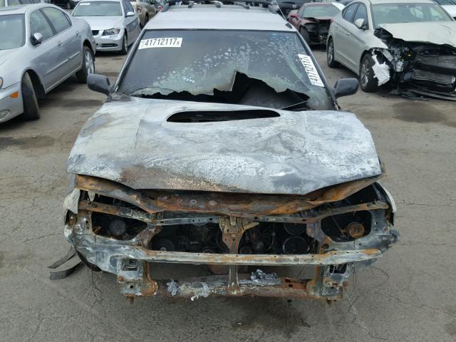 4S3BG6859X6654560 - 1999 SUBARU LEGACY OUT GRAY photo 12