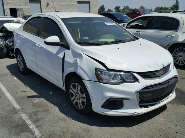 1G1JB5SG2H4124418 - 2017 CHEVROLET SONIC LS 白色 照片 1