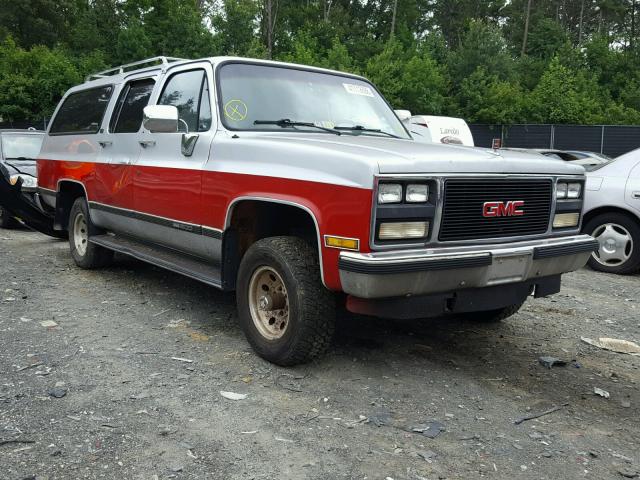 1GKEV16K2LF505324 - 1990 GMC SUBURBAN V SILVER photo 1