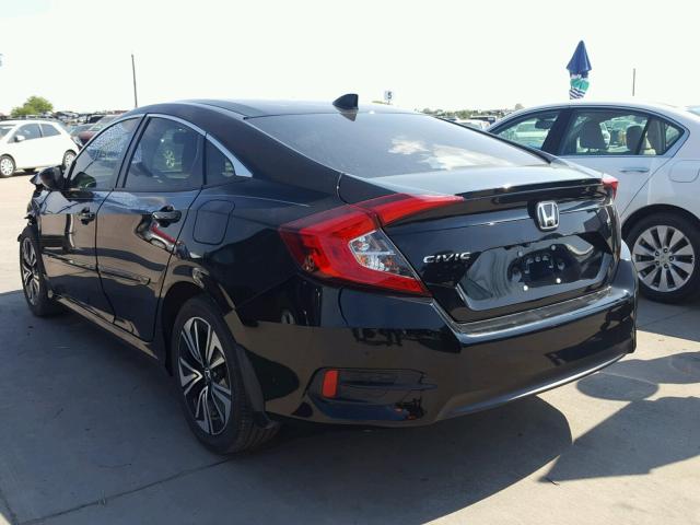 19XFC1F73HE014943 - 2017 HONDA CIVIC EXL შავი ფოტო 3