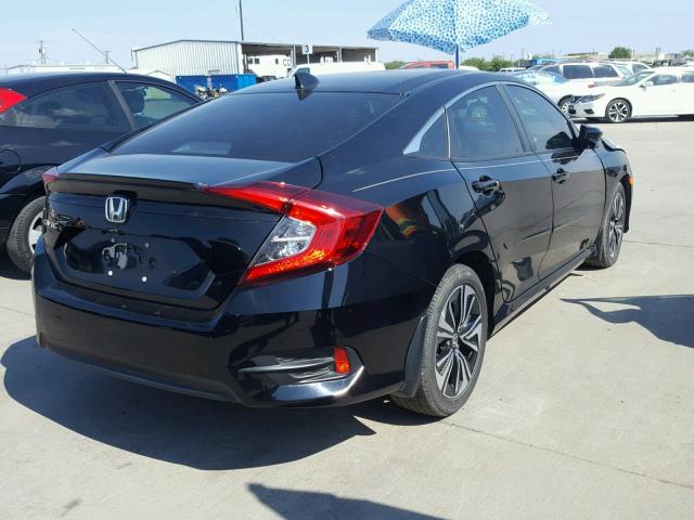 19XFC1F73HE014943 - 2017 HONDA CIVIC EXL შავი ფოტო 4