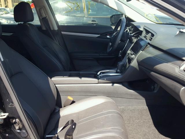 19XFC1F73HE014943 - 2017 HONDA CIVIC EXL შავი ფოტო 5