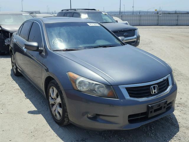 1HGCP36878A075454 - 2008 HONDA ACCORD EXL GRAY photo 1