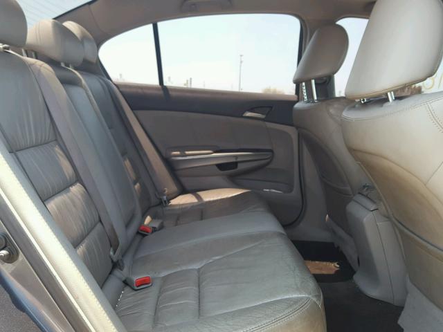 1HGCP36878A075454 - 2008 HONDA ACCORD EXL GRAY photo 6