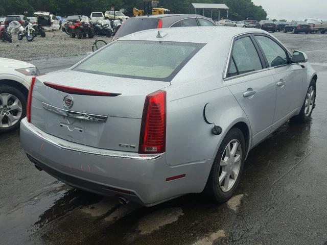 1G6DF577690170119 - 2009 CADILLAC CTS SILVER photo 4