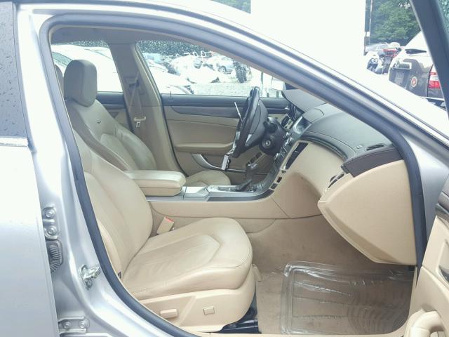 1G6DF577690170119 - 2009 CADILLAC CTS SILVER photo 5
