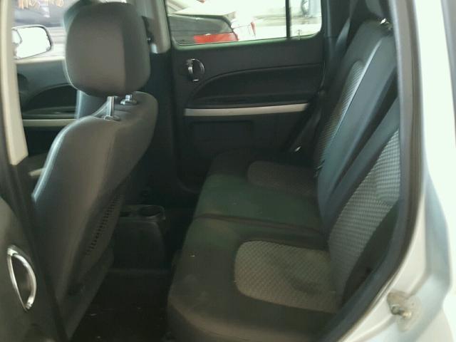 3GNBAADB1AS622289 - 2010 CHEVROLET HHR LS ვერცხლისფერი ფოტო 6