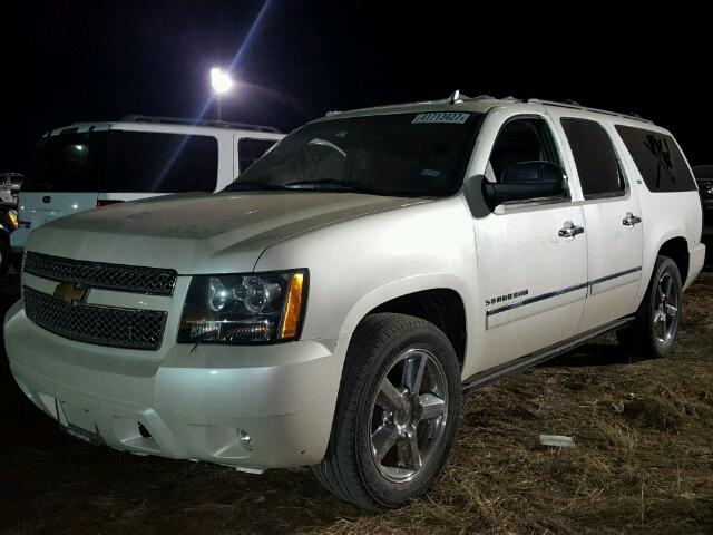 1GNSKKE75CR206099 - 2012 CHEVROLET SUBURBAN K WHITE photo 2