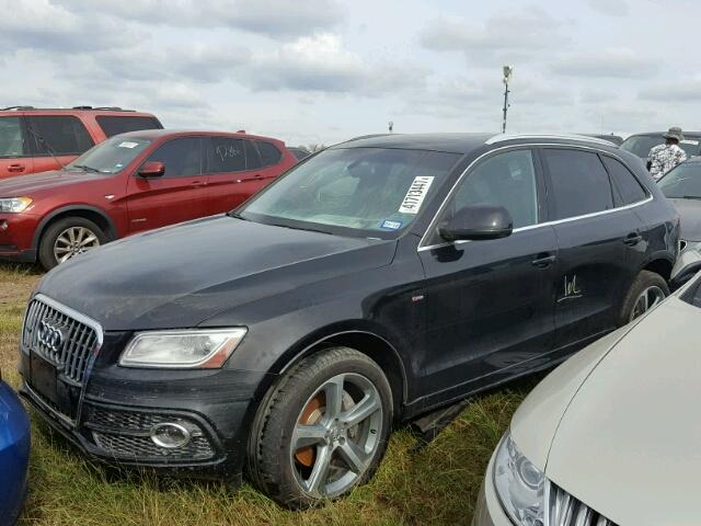 WA1WGAFP5DA063704 - 2013 AUDI Q5 BLACK photo 2