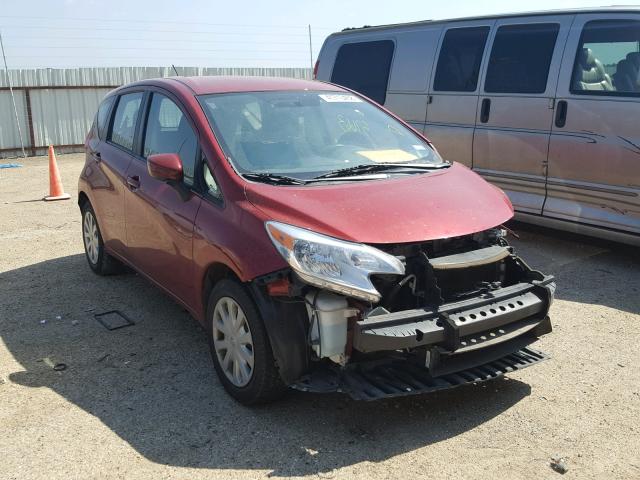 3N1CE2CPXFL405588 - 2015 NISSAN VERSA NOTE MAROON photo 1