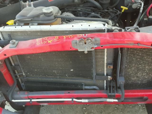 3D7KU28D03G705628 - 2003 DODGE RAM 2500 S RED photo 7