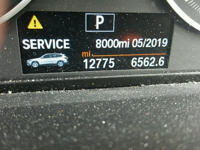 WBXHT3C34H5F81783 - 2017 BMW X1 XDRIVE2 Bleu photo 8